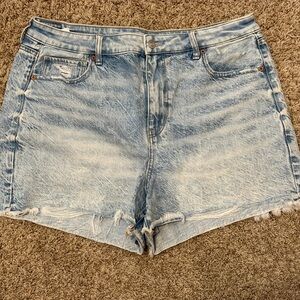 American Eagle Outfitters Light Blue Jean Shorts